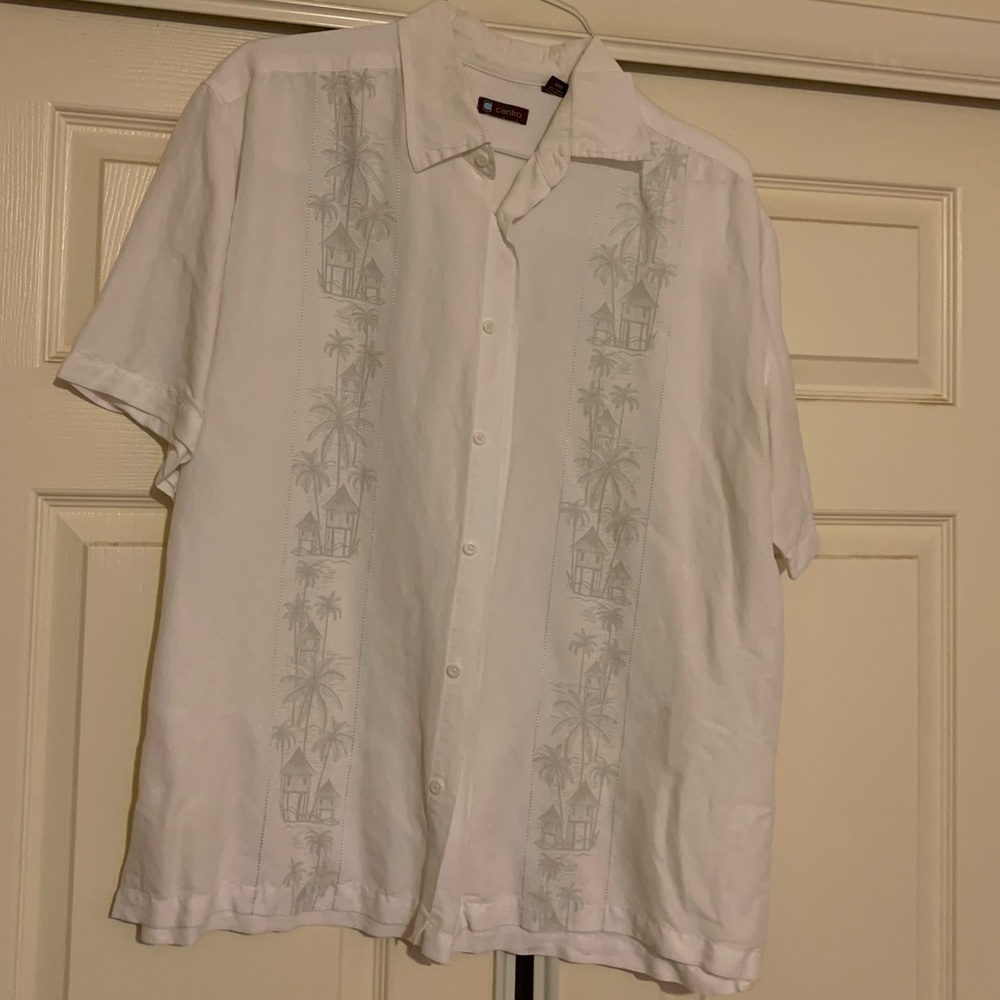 Centro button down dress casual shirt